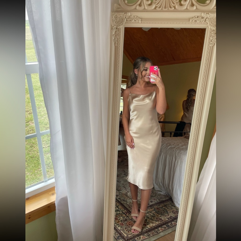 Birdy Grey Champagne Midi Dress